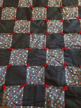 Handmade Patchwork Comforter Quilt